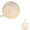 Moderne buitenlamp grijs 35 cm IP44 - Nura