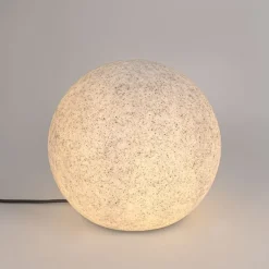 Moderne buitenlamp grijs 35 cm IP44 - Nura