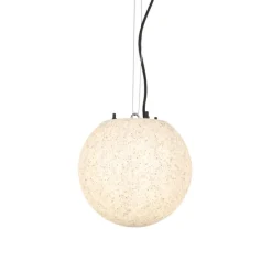 Moderne buitenlamp grijs 25 cm IP65 - Nura