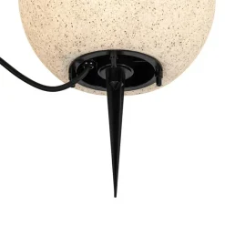 Moderne buitenlamp grijs 25 cm IP65 - Nura