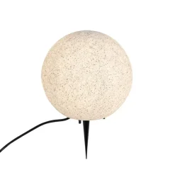 Moderne buitenlamp grijs 25 cm IP65 - Nura