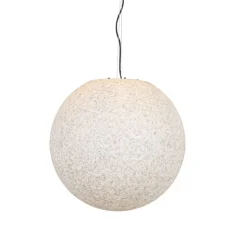 Moderne buitenlamp grijs 56 cm IP65 - Nura