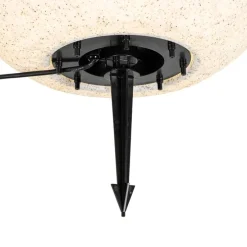 Moderne buitenlamp grijs 56 cm IP65 - Nura