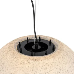 Moderne buitenlamp grijs 56 cm IP65 - Nura