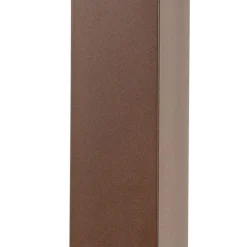 Moderne buitenlamp paal roestbruin 80 cm - Malios