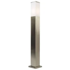 Moderne buitenlamp paal staal 80 cm IP44 - Malios