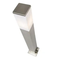 Moderne buitenlamp paal staal 80 cm IP44 - Malios