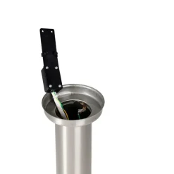 Moderne buitenlamp paal staal 45 cm IP44 - Rox