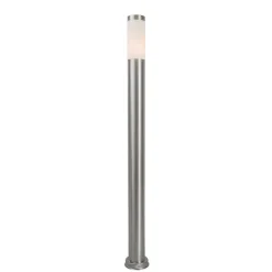 Moderne buitenlamp paal staal 110 cm IP44 - Rox