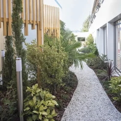 Moderne buitenlamp paal staal 110 cm IP44 - Rox