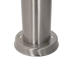 Moderne buitenlamp paal staal met opaal 80 cm IP44 - Rox