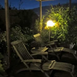 Moderne buitenlamp paal staal RVS 100 cm - Sfera