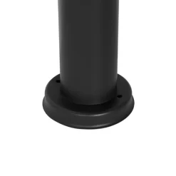 Moderne buitenlamp paal zwart 110 cm IP44 - Rox