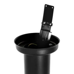 Moderne buitenlamp paal zwart 110 cm IP44 - Rox