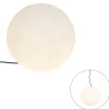 Moderne buitenlamp wit 45 cm IP44 - Nura