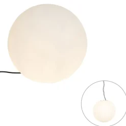 Moderne buitenlamp wit 45 cm IP44 - Nura