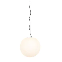Moderne buitenlamp wit 45 cm IP44 - Nura