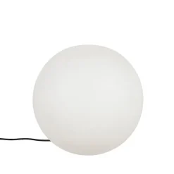 Moderne buitenlamp wit 45 cm IP44 - Nura