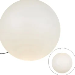 Moderne buitenlamp wit 77 cm IP44 - Nura