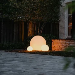 Moderne buitenlamp wit 77 cm IP44 - Nura