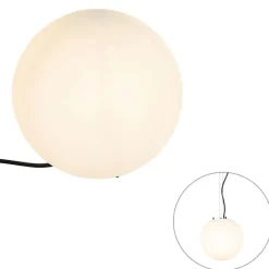 Moderne buitenlamp wit 25 cm IP65 - Nura