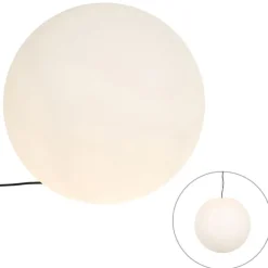 Moderne buitenlamp wit 56 cm IP44 - Nura