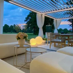 Moderne buitenlamp wit 56 cm IP44 - Nura