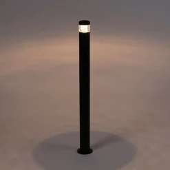 Moderne buitenlamp zwart 100 cm IP44 incl. LED - Roxy