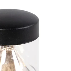 Moderne buitenlamp zwart 40 cm IP44 incl. LED - Roxy