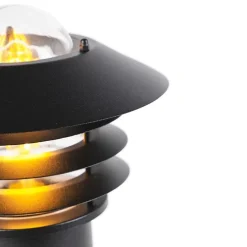 Moderne buitenlamp zwart 100 cm IP44 - Prato