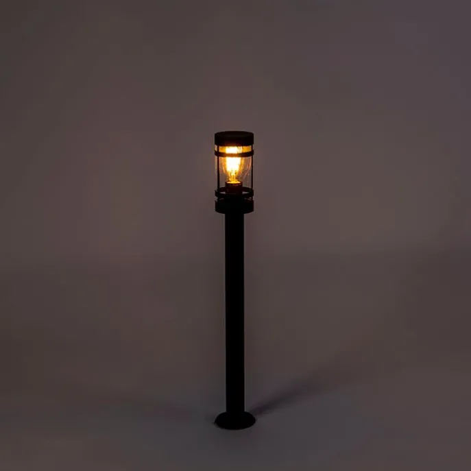 Moderne buitenlamp zwart 80 cm IP44 - Gleam
