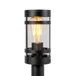 Moderne buitenlamp zwart 80 cm IP44 - Gleam