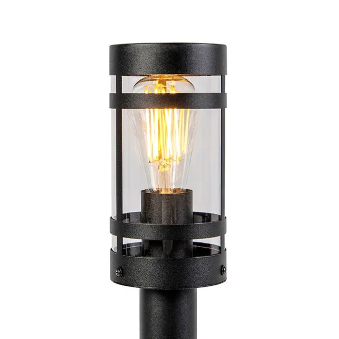 Moderne buitenlamp zwart 80 cm IP44 - Gleam