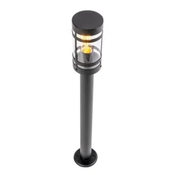 Moderne buitenlamp zwart 80 cm IP44 - Gleam