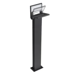 Moderne buitenpaaltje antraciet 60 cm incl. LED IP54 - Zane