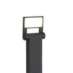 Moderne buitenpaaltje antraciet 60 cm incl. LED IP54 - Zane