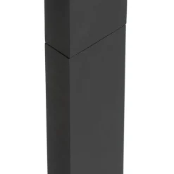 Moderne buitenpaaltje antraciet 60 cm incl. LED IP54 - Zane