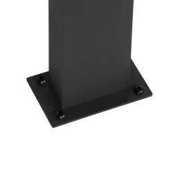 Moderne buitenpaaltje antraciet 60 cm incl. LED IP54 - Zane