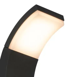 Moderne buitenwandlamp antraciet incl. LED IP54 - Litt
