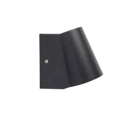 Moderne buitenwandlamp antraciet incl. LED - Uma