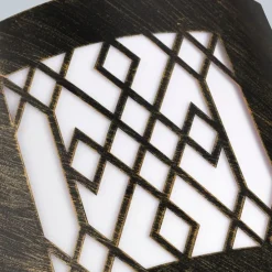 Moderne buitenwandlamp roestbruin IP44 - Emmerald Classic