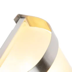 Moderne buitenwandlamp RVS bewegingssensor IP44 - Mira