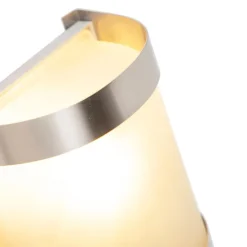 Moderne buitenwandlamp RVS bewegingssensor IP44 - Mira