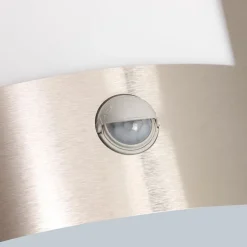 Moderne buitenwandlamp staal bewegingssensor IP44 - Emmerald 1