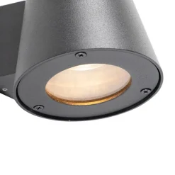 Moderne buitenwandlamp zwart IP44 - Skittle