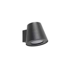 Moderne buitenwandlamp zwart IP44 - Skittle