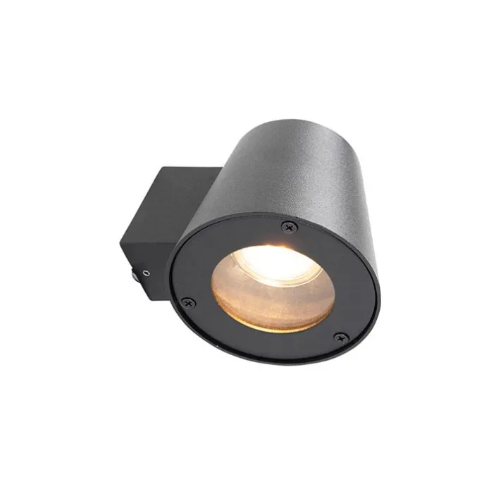 Moderne buitenwandlamp zwart IP44 - Skittle