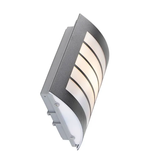 Moderne buitenwandlamp zwart IP44 - Miro