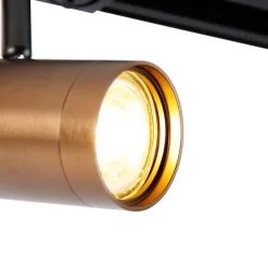 Moderne 1-fase railspot donkerbrons - Iconic Jeana