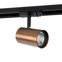 Moderne 1-fase railspot donkerbrons - Iconic Jeana